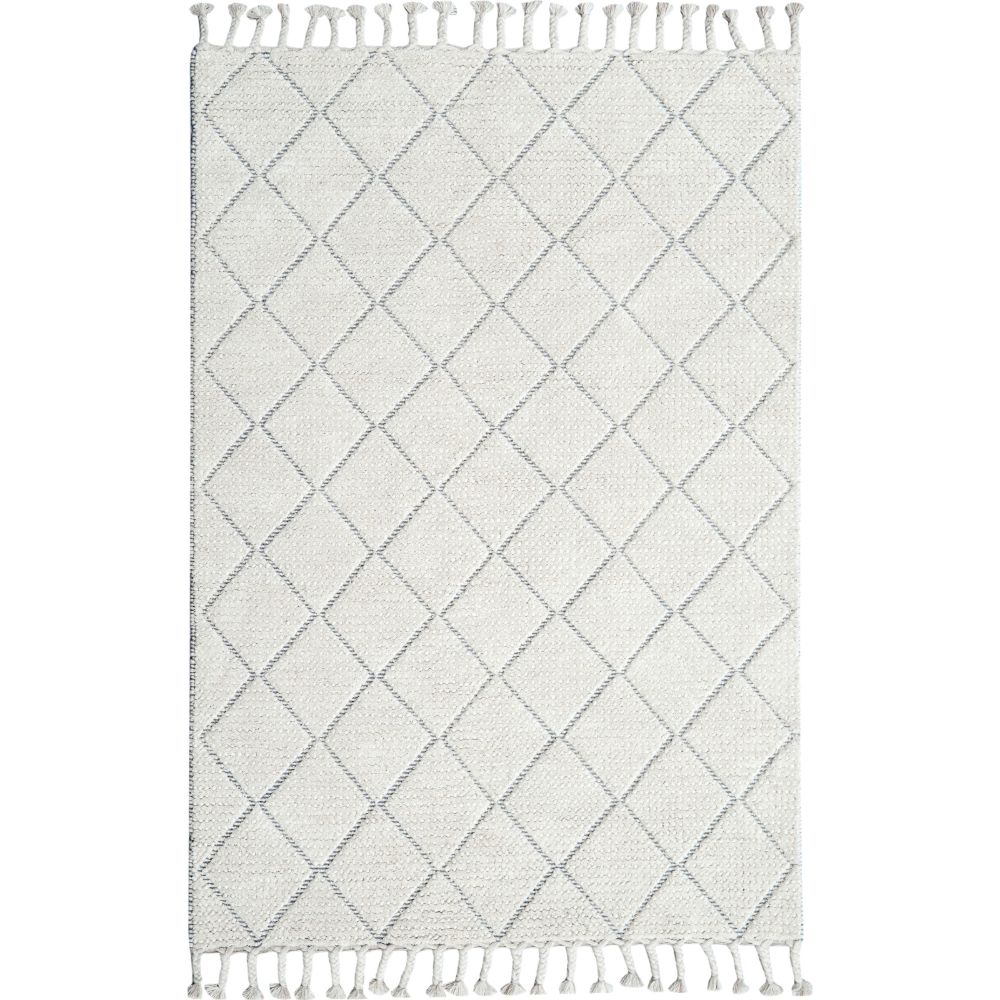 Dynamic Rugs 2534-109 Moxie 8 Ft. X 10 Ft. Rectangle Rug in Ivory/Grey